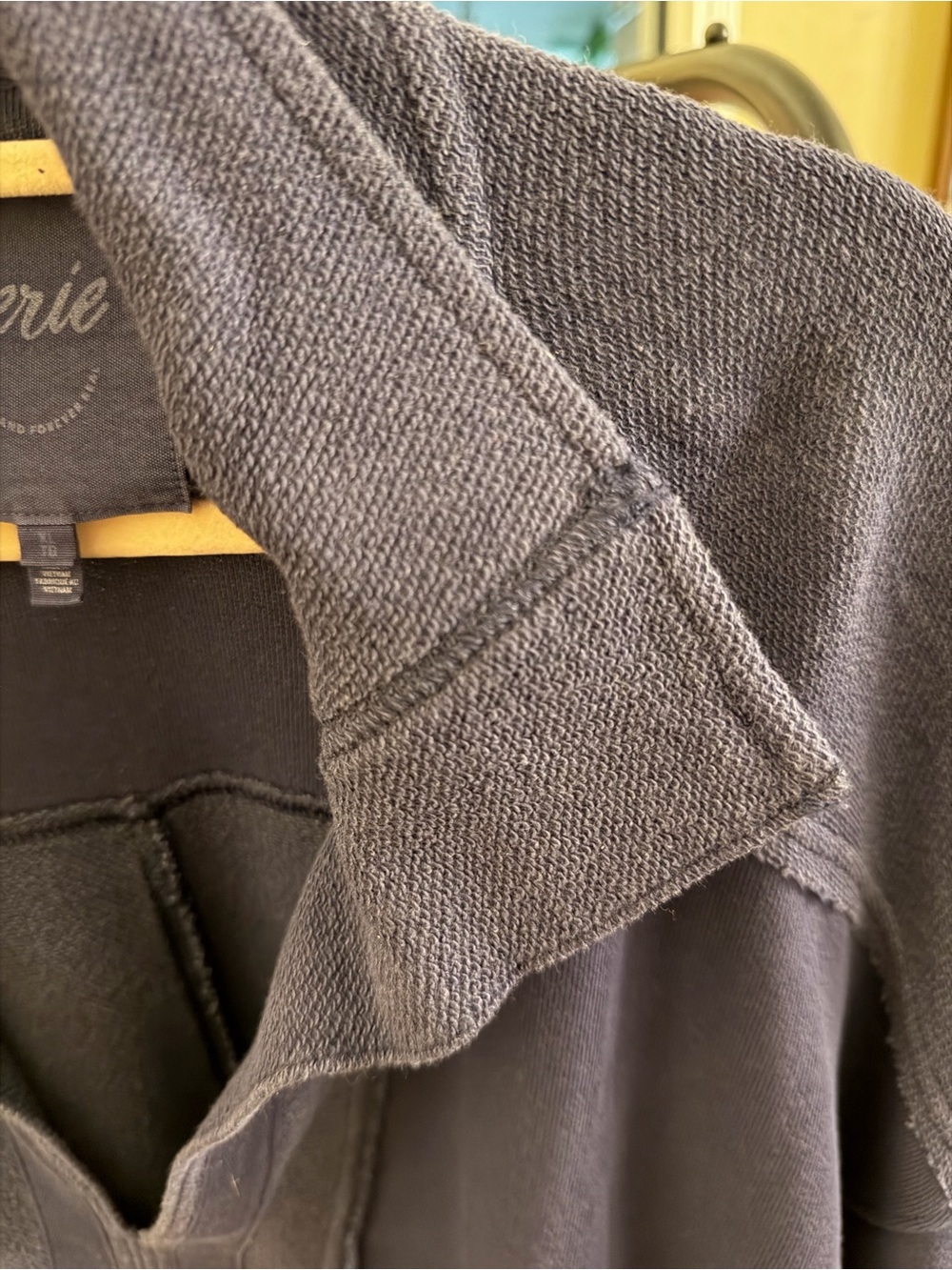 NWOT Aerie Women's Navy Pullover Tunic Sweatshirt SZ XL - Picture 6 of 8